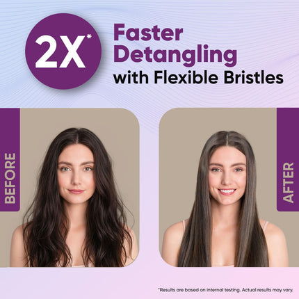 Vega Paddle Hair Brush with Cleaning Comb