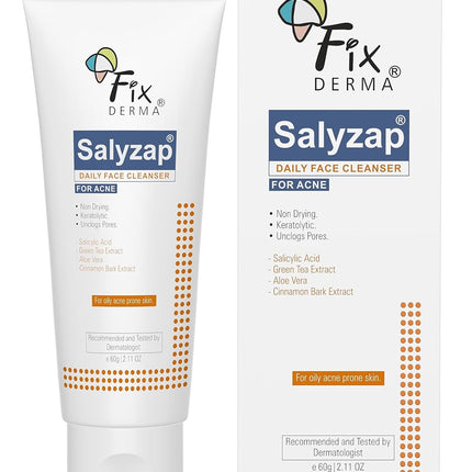 Fixderma 2% Salicylic Acid Face Wash-60 ML