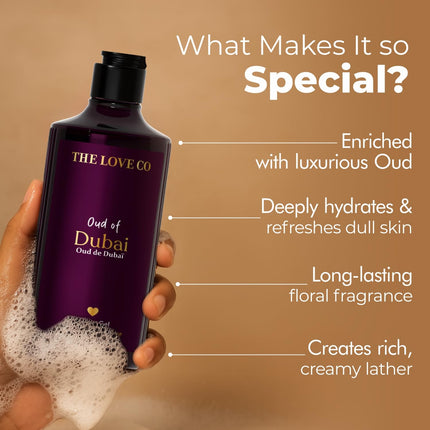 THE LOVE CO. Oud of Dubai Body Wash 250ml