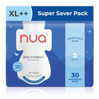 Nua All Night Comfort Sanitary Pads | Pack of 30 (XL++ 320mm)