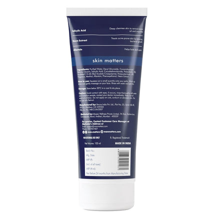 Man Matters Clear 2% Salicylic Acid Face Wash