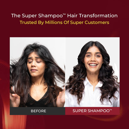 Arata Super Shampoo (150ml) For Dry And Frizzy Hair with Argan Oil, Biotin & Soy Protein