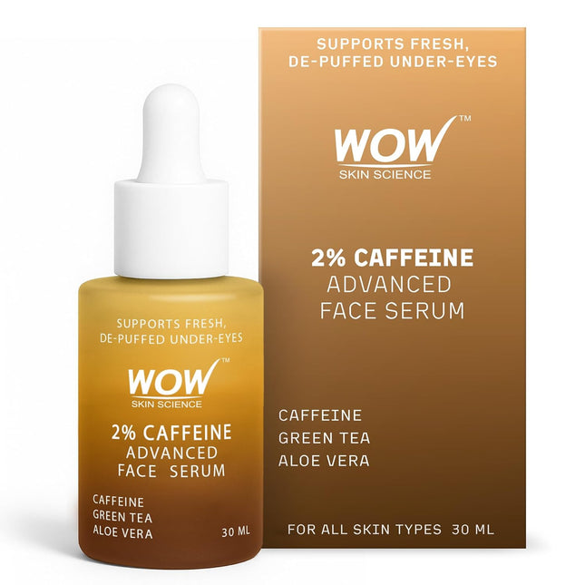 WOW Skin Science 2% Caffeine Advanced Face Serum-30ml
