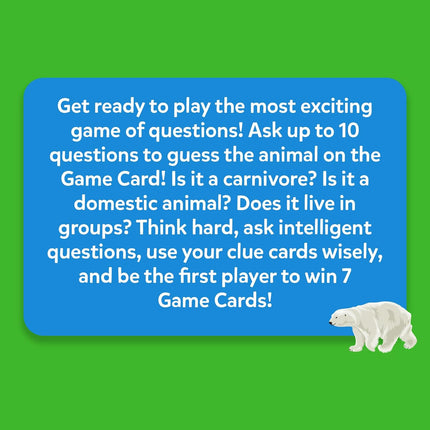 Skillmatics Card Game - Guess in 10 Animal Kingdom, Gifts for 6 Year Olds