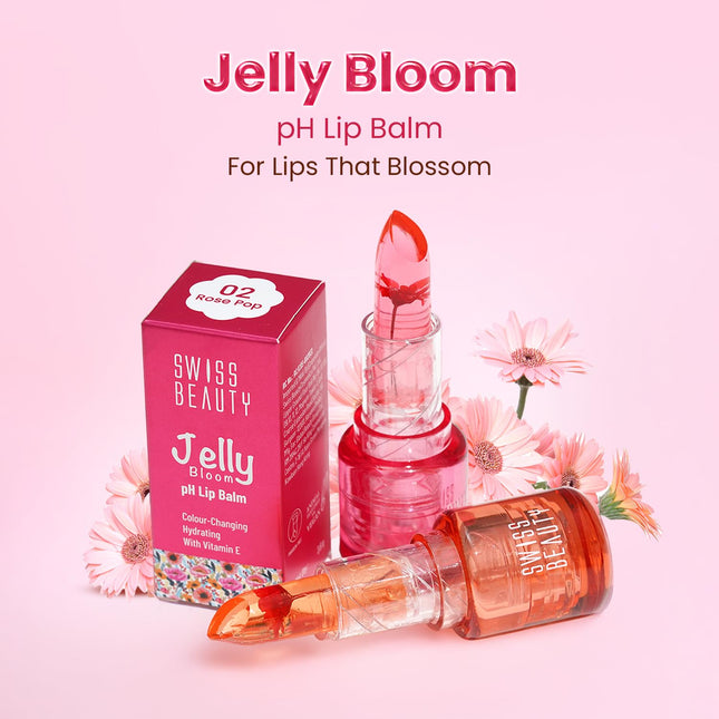 Swiss Beauty Jelly Bloom pH Lip Balm-3.6g