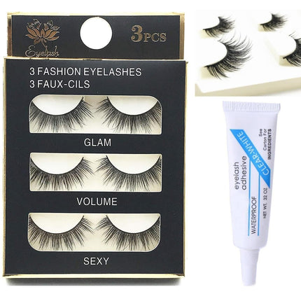 HUDA GIRL EyeLashes for Women - Black