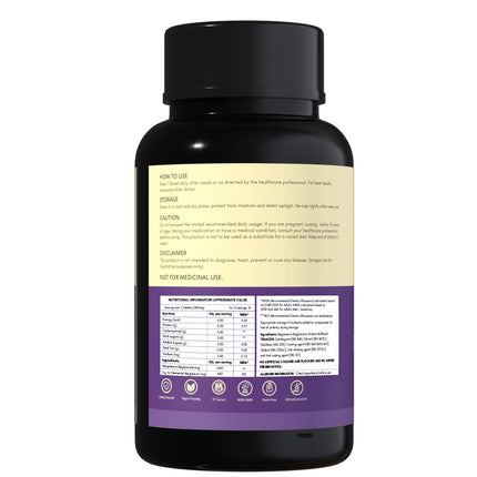 Rasayanam Chelated Magnesium Glycinate (2445 mg) - 60 Tablets