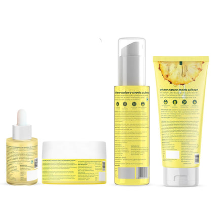 The Plant Fix Plix | Pineapple De-Pigmentation Regime with Pineapple Smoothie Moisturizer