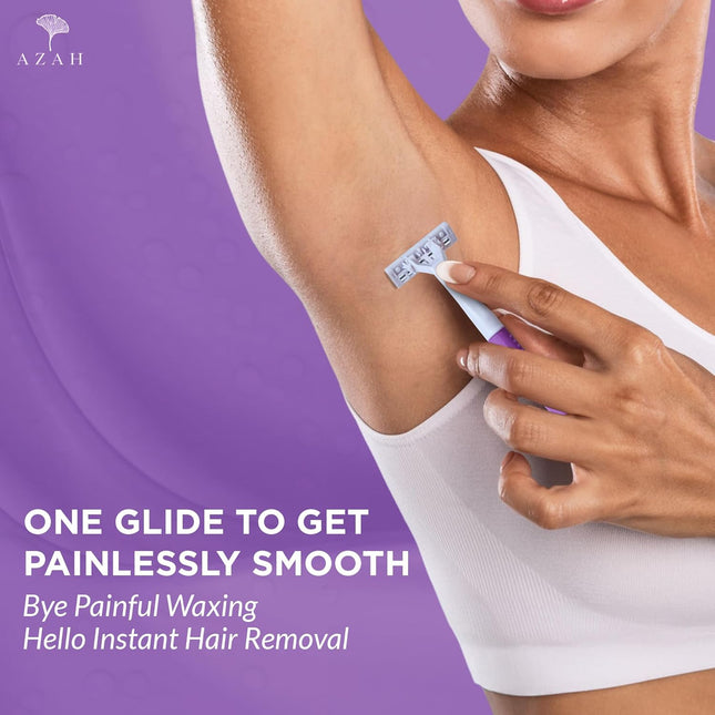 Azah Disposable Body Razor for Women [Pack of 3]