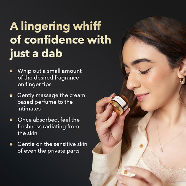 Namyaa Solid Natural Body Perfume-15g (Pack of 3)