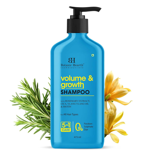 Botanic Hearth Volume & Growth Shampoo with Cica & Rosemary Water-473ml