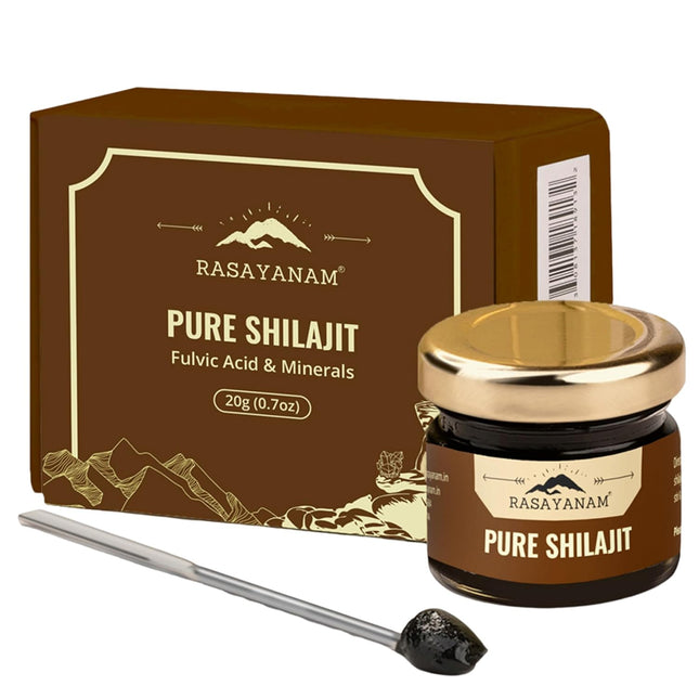 Rasayanam Pure Himalayan Shilajit Resin-20 Gm