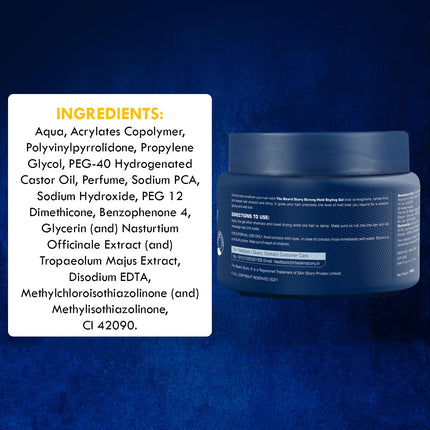 The Beard Story Hair Styling Gel - 100g