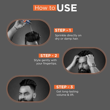 Beardhood Hair Volumizing Powder | 10g | Hair Powder for Men