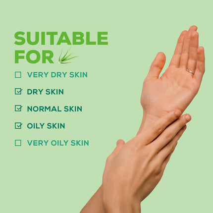 Joy Pure Aloe Light Moisturiser Skin Cream for Face, Hands & Body (500ml)