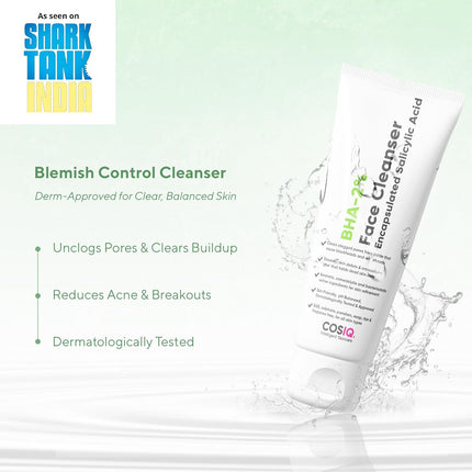 Cos-IQ 2% Salicylic Acid Face Wash for Oily Skin | 100ml