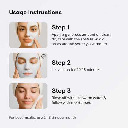 Cureskin Vitamin Boost D Tan Face Mask-50g