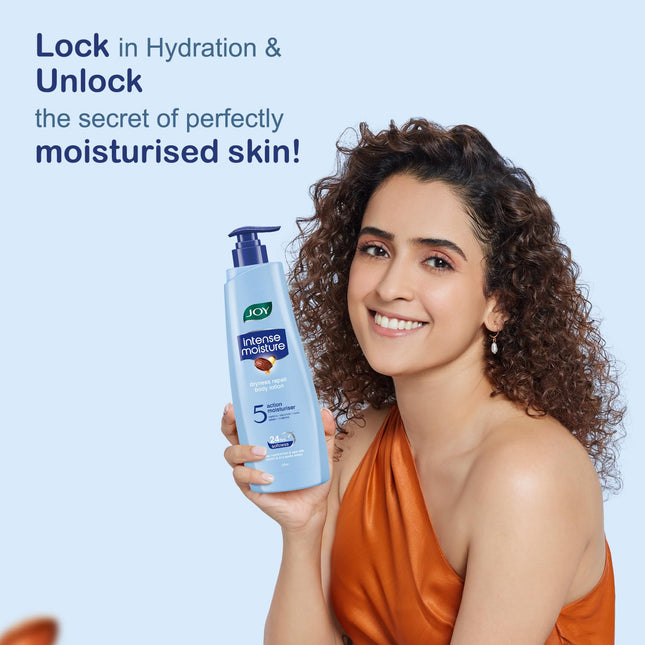 Joy Intense Moisture Body Lotion 400ml | With Shea Butter, Jojoba & Vitamin E | For Normal to Dry Skin