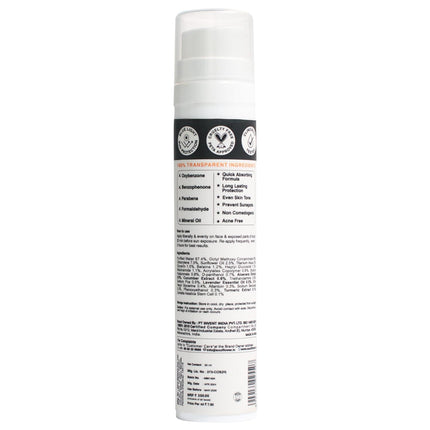 Soulflower Hyaluronic Sunscreen Ultra Light Gel with SPF 50+ & PA++++ -50ml