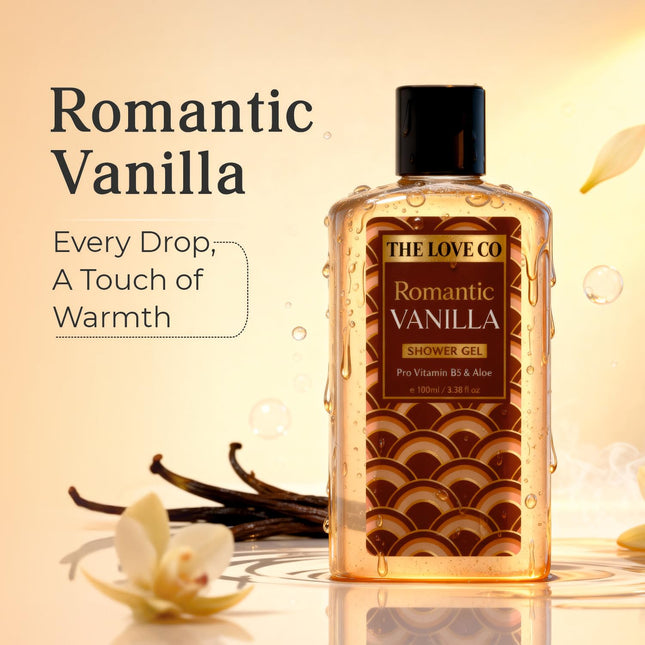 THE LOVE CO. Romantic Vanilla Body Wash - 100ml