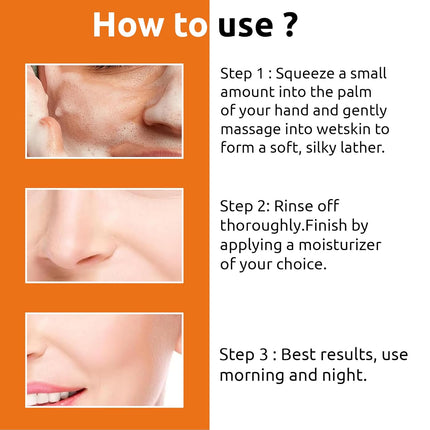 OG BEAUTY Natural Citraglow Vitamin C Gel Face Wash | Enriched with Vitamin C -150 ML