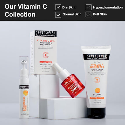 Soulflower 20% Vitamin C Face Serum-20ml