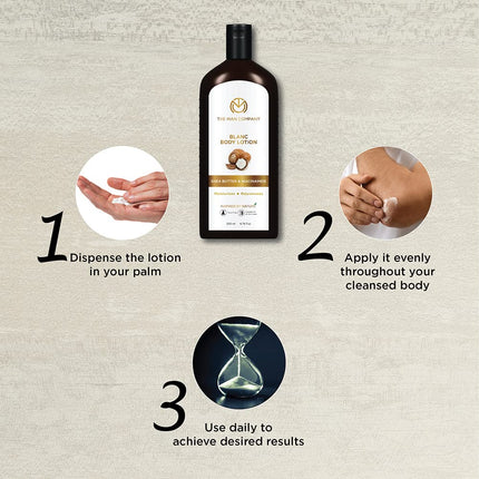 The Man Company Blanc Body Lotion-200ml