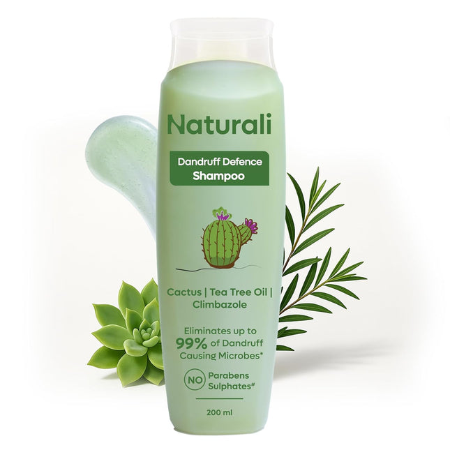 Naturali Australian Tea Tree Non-Drying Dandruff Defence Shampoo -200 ml