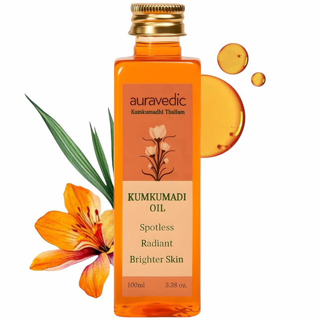 Auravedic Kumkumadi Oil For Face 100 Ml