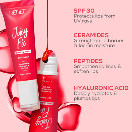 RENEE Juicy Fix Tinted Lip Balm - 10g
