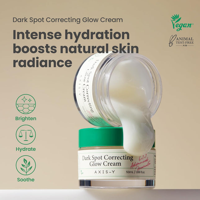 AXIS-Y Dark Spot Correcting Cream with 2% Alpha-Arbutin, 5% Niacinamide & Ceramide - 50ml