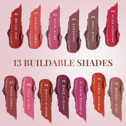 Just Herbs Ayurvedic, Natural Lip & Cheek Tint, Blush For Women