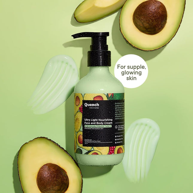 Quench Bravocado Ultra Light Nourishing Body Lotion-200ml