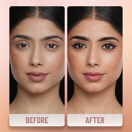 Swiss Beauty Waterproof Eyebrow & Gel Eyeliner 2 In 1 With Brush-7g