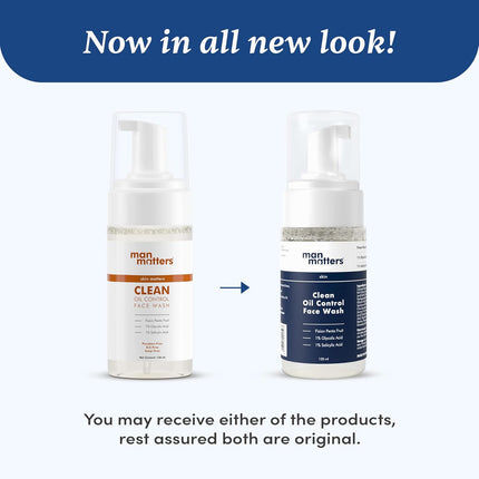 Man Matters 1% Salicylic Acid Face & Beard Wash For Men|120 ml