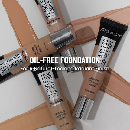 Swiss Beauty Pearl Illuminator Light Coverage Natural Foundation Cream-35g