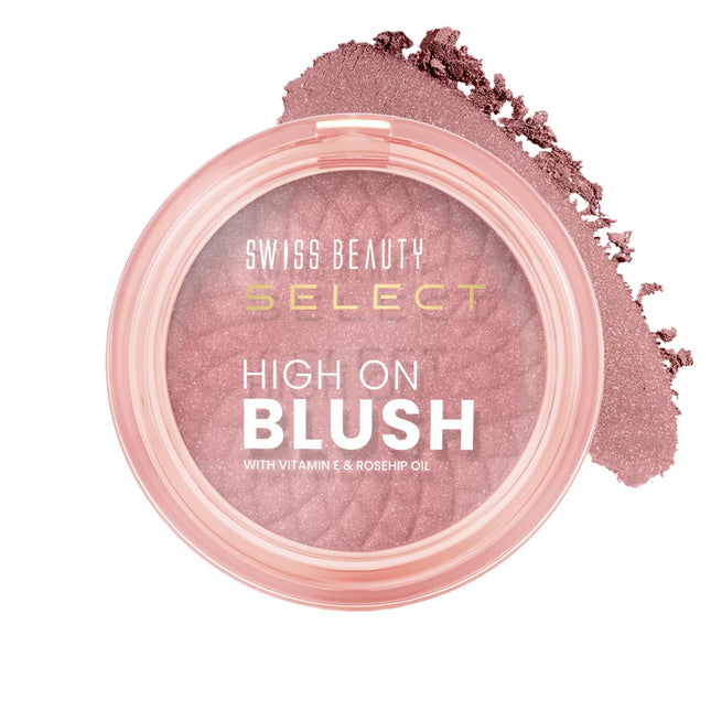Swiss Beauty Select High on Blush with Natural Matte Finish -8g