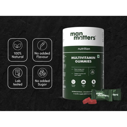 Man Matters Multivitamin Gummies 60N