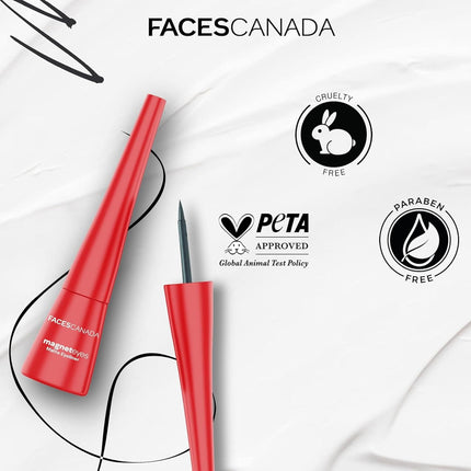 FACES CANADA Magneteyes Eyeliner - Black, 4.5ml