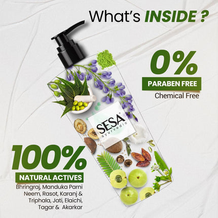 Sesa Ayurvedic Medicinal Shampoo Hairfall Control -500ml