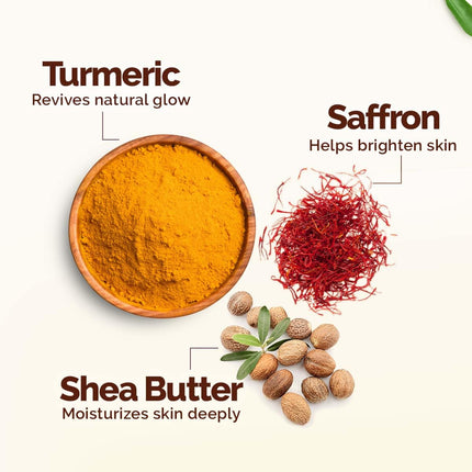 Mamaearth Ubtan Moisturizing Body Lotion with Turmeric & Saffron-400 ml