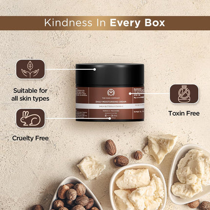 The Man Company Non-Sticky Daily Moisturizing Cream-50gm