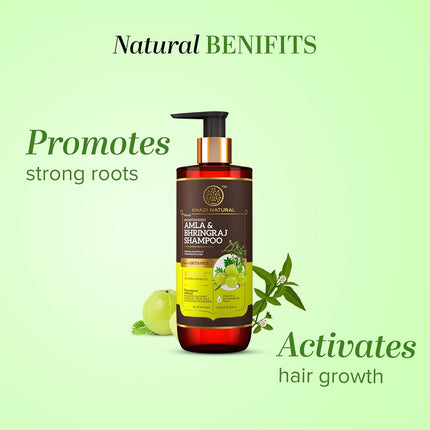 Khadi Natural Amla & Bhringraj Shampoo - 310ml