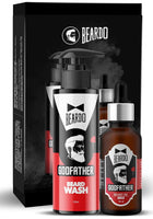 BEARDO Godfather Combo Beard Oil and Beard Wash Men
