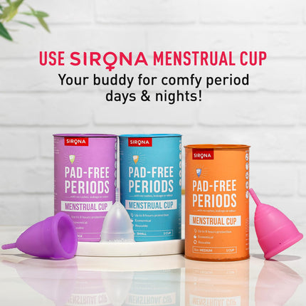 Sirona Reusable Menstrual Cup for Women