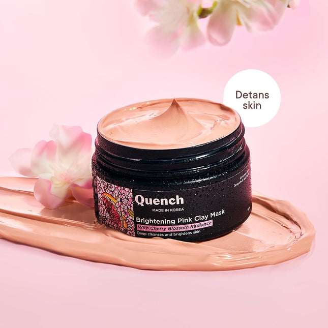 QUENCH BOTANICS Brightening Pink Clay Mask-50ML