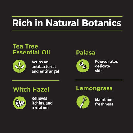 Intimate Wash For Women Natural Ayurvedic with Lemongrass Fragnance and 100% Alcohol-Free - 105 ml (Pack of 3)