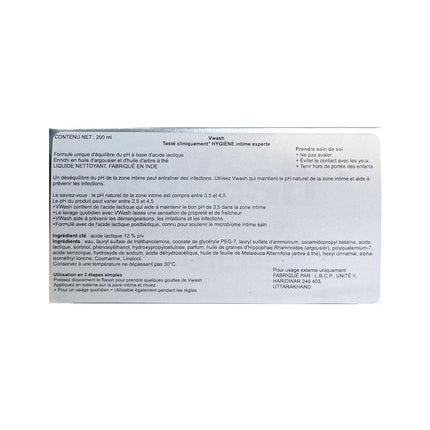 VWash Plus Expert Intimate Hygiene-200 ml