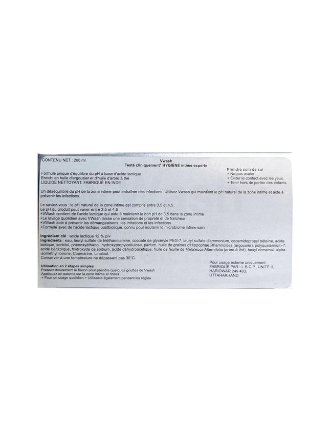 VWash Plus Expert Intimate Hygiene-200 ml