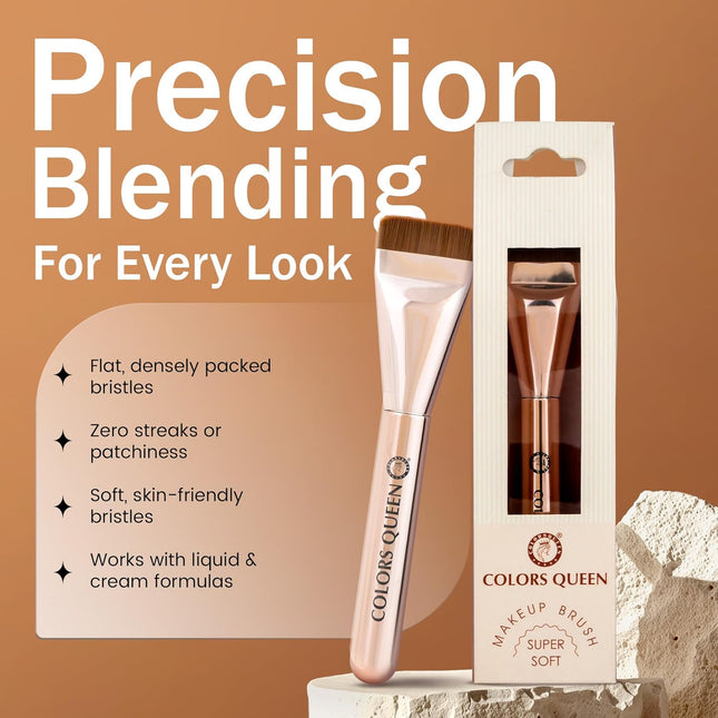 Colors Queen Ultra Thin Flat Foundation Makeup Brush